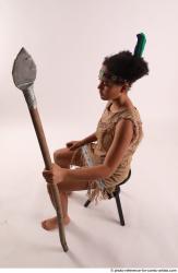 ANISE SITTING POSE WITH SPEAR 2